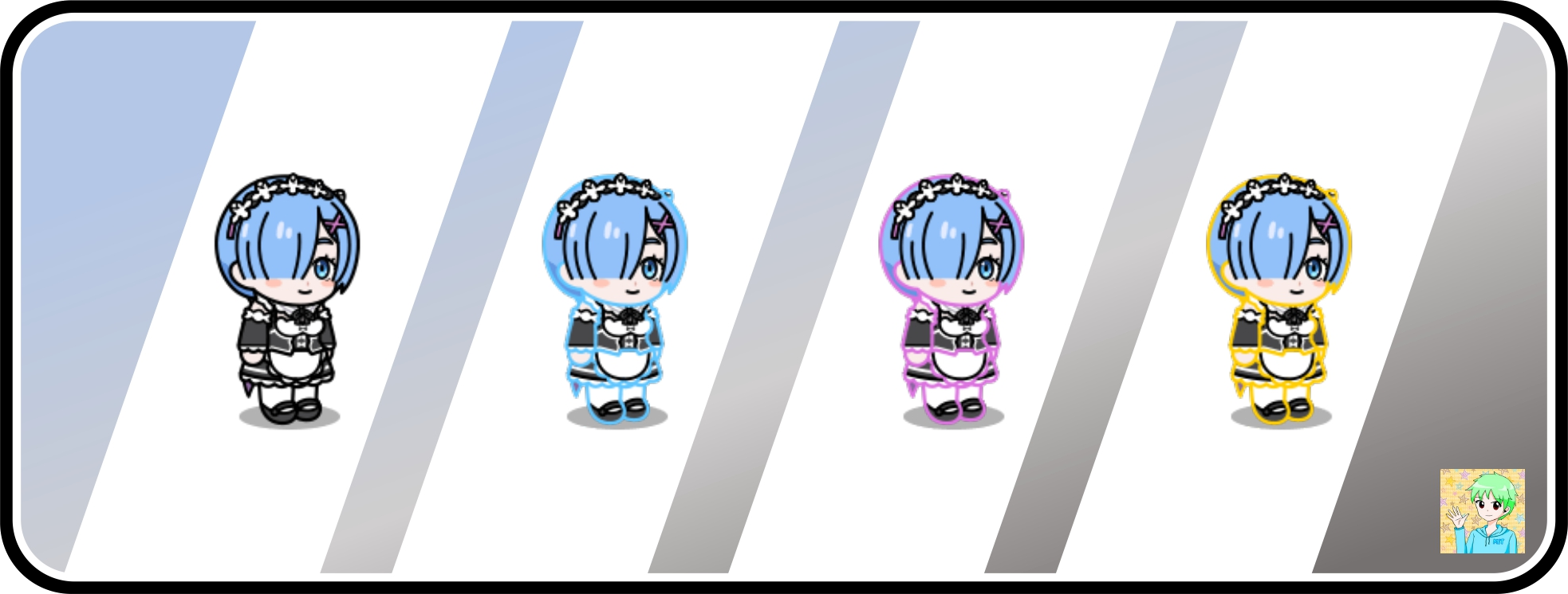 【LINE Rangers】優秀女僕妹妹 雷姆｜2022年10月合作水寵