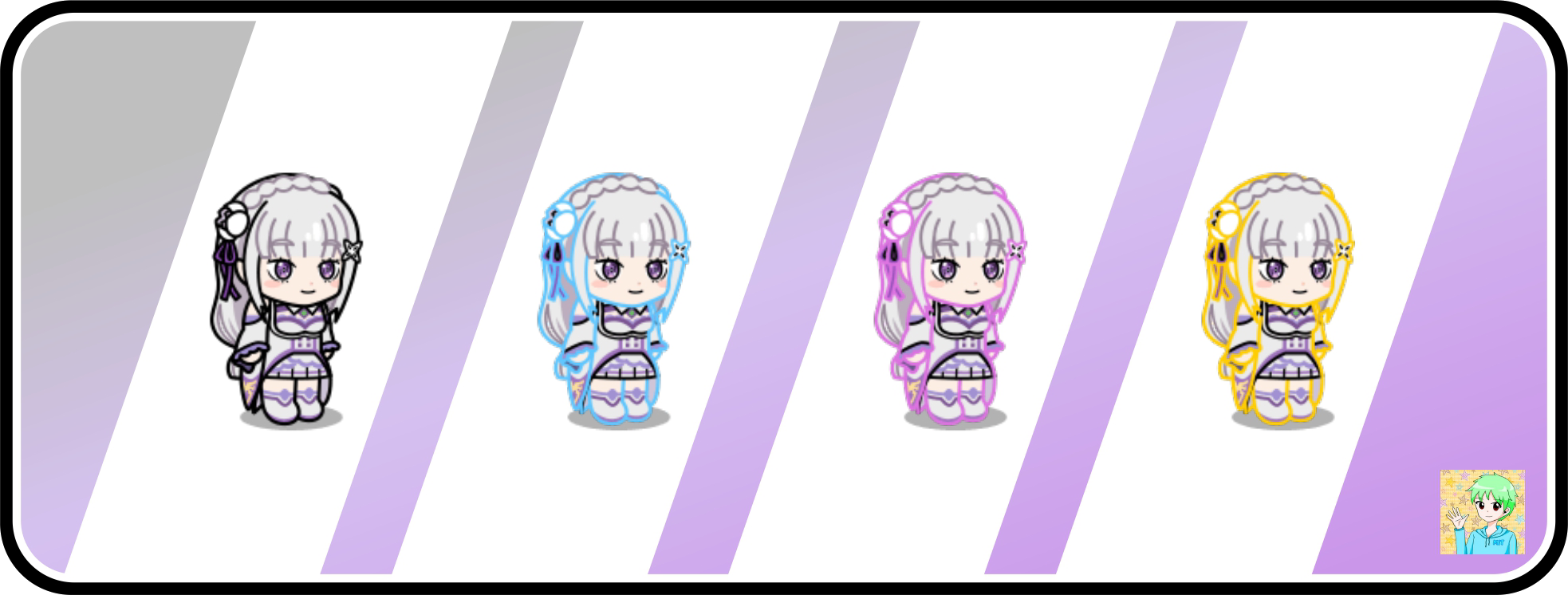 【LINE Rangers】王選候補者 愛蜜莉亞｜2022年10月合作木寵